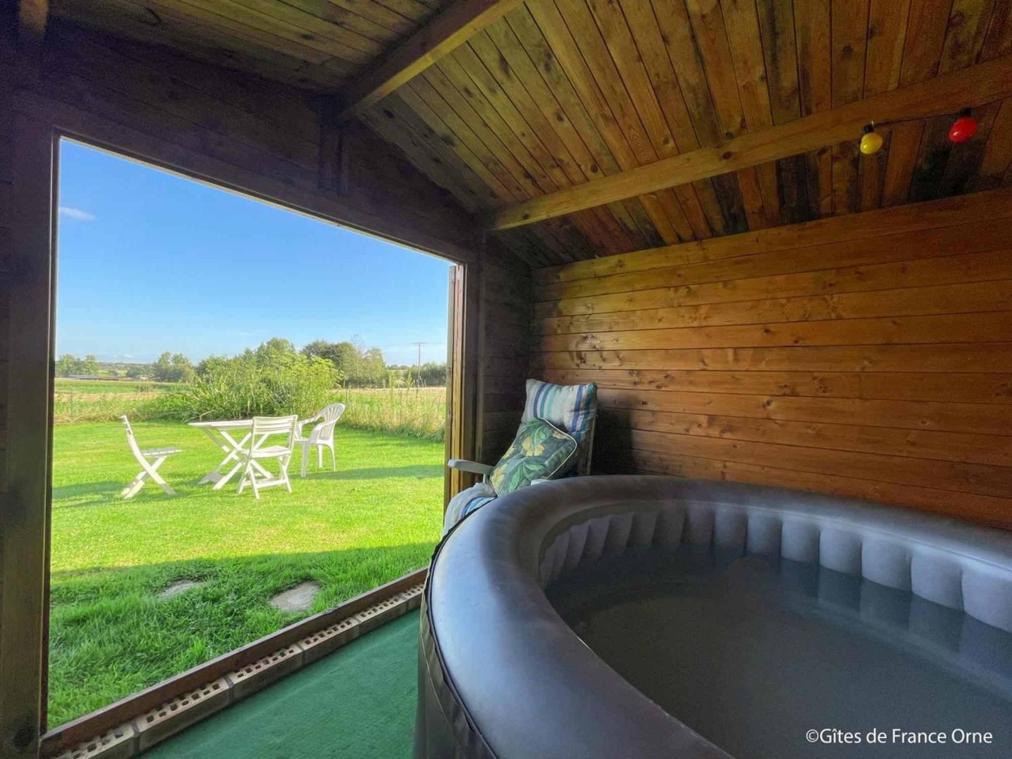 Maison De Campagne Avec Spa, Proche De Vergers Et Cite Medievale, Animaux Acceptes, Recharge Electrique - Fr-1-497-101 L’Épinay-le-Comte Kültér fotó