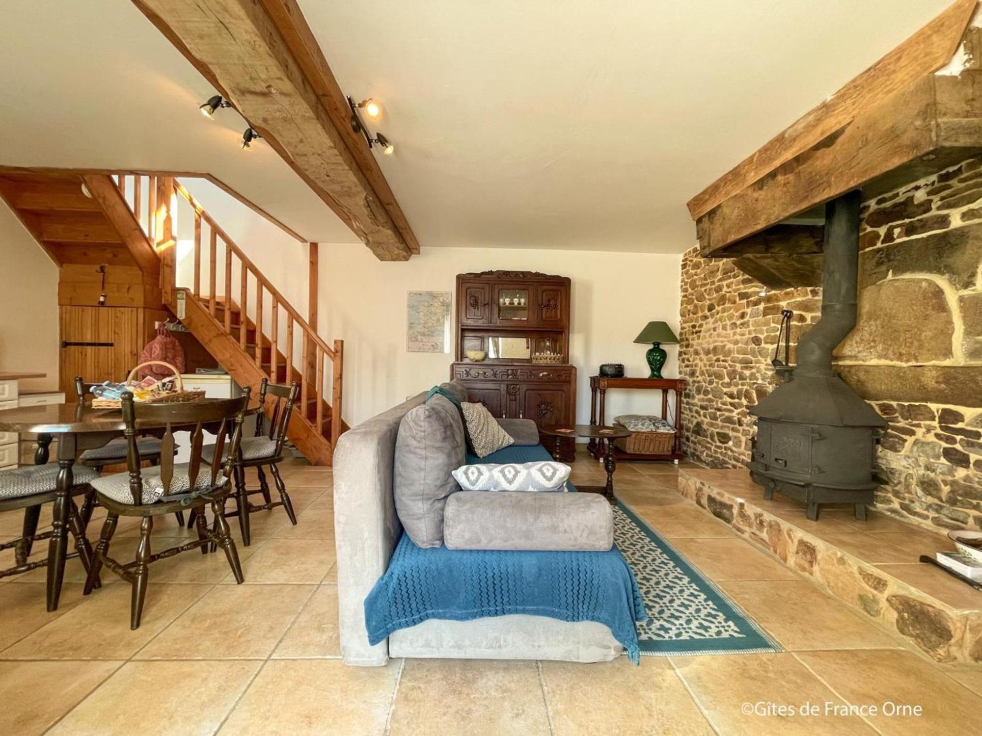Maison De Campagne Avec Spa, Proche De Vergers Et Cite Medievale, Animaux Acceptes, Recharge Electrique - Fr-1-497-101 L’Épinay-le-Comte Kültér fotó
