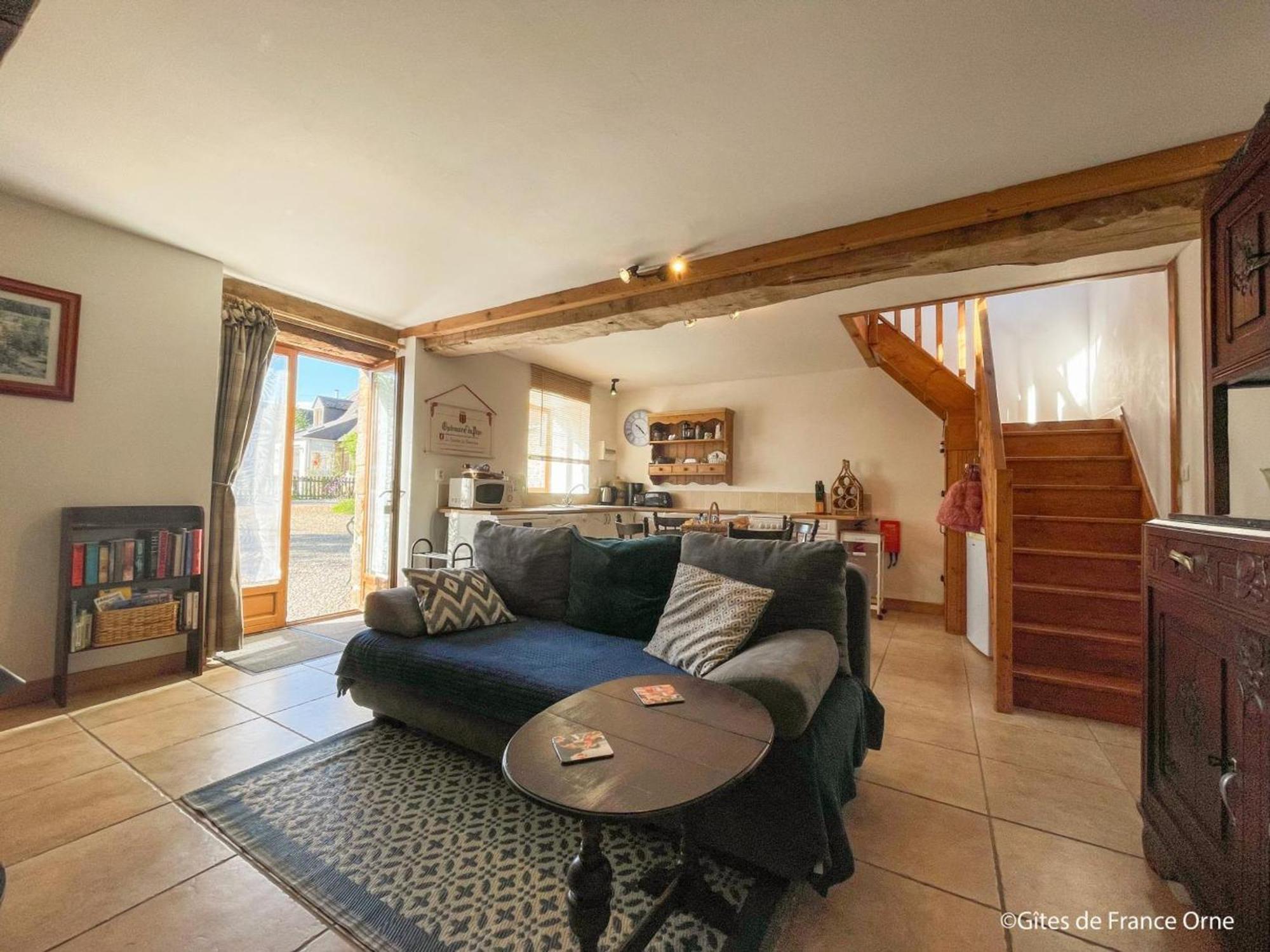 Maison De Campagne Avec Spa, Proche De Vergers Et Cite Medievale, Animaux Acceptes, Recharge Electrique - Fr-1-497-101 L’Épinay-le-Comte Kültér fotó